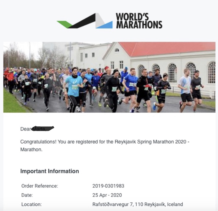 Maraton w Reykjaviku