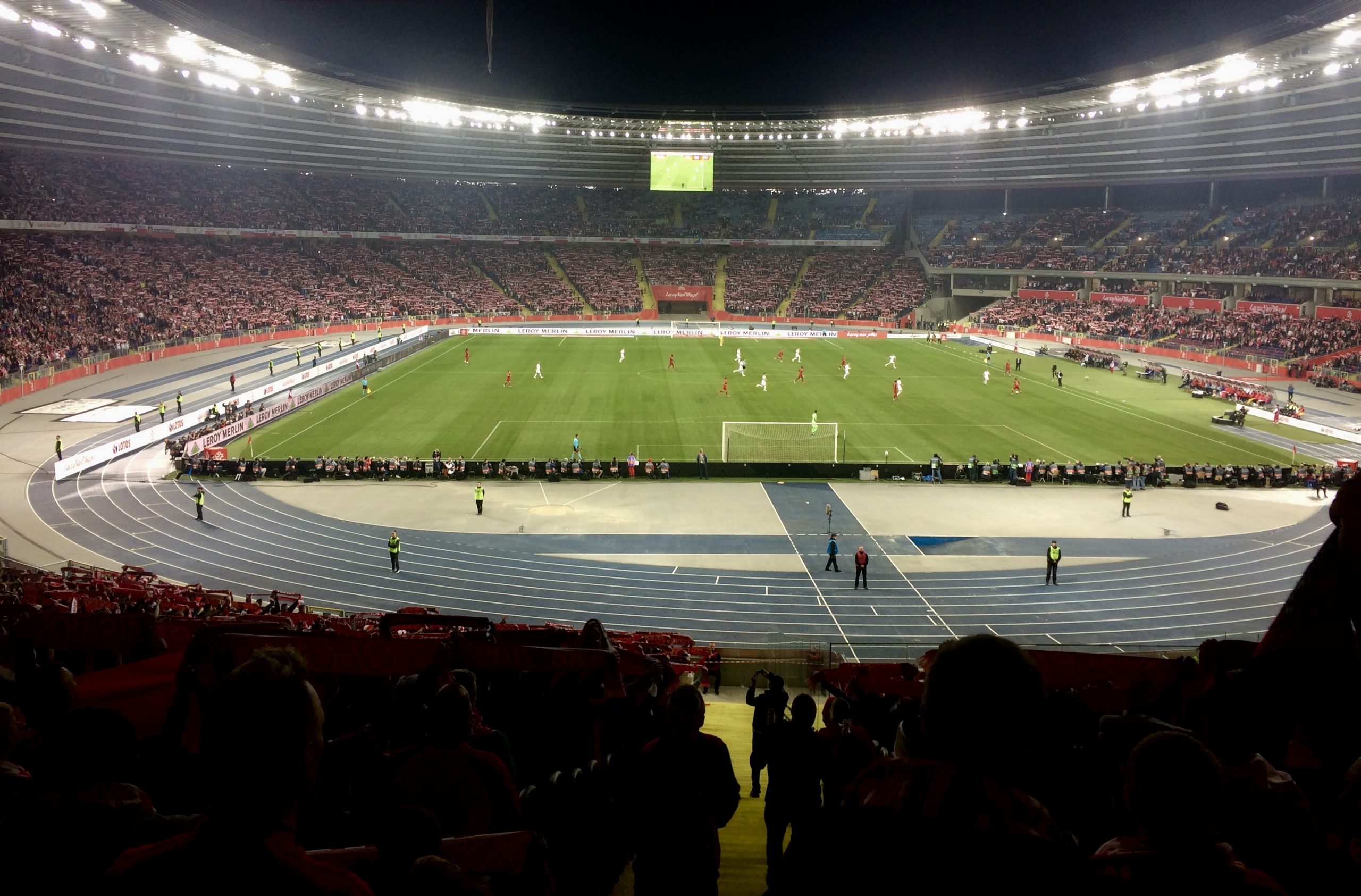 stadion śląski chorzów polska mecz